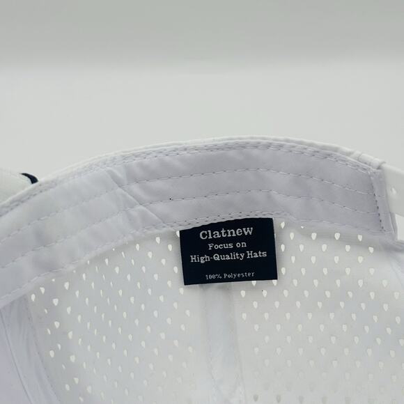 Shank It Golf Legalize Mulligans White Snapback Hat One Size Fits Most Clatnew - Picture 6 of 6